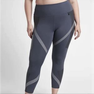 ATHLETA Allyson Felix Leggings, Medieval Violet/Muted Lilac, Size 2X